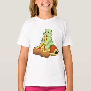 T-shirt Tortue à la pizza