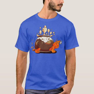 T-shirt Tortue au café