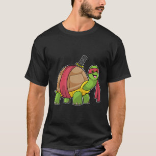 T-shirt Tortue aux arts martiaux avec épée