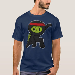 T-shirt Tortue avec Shell comme Ninja