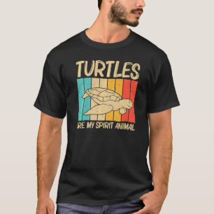 T-shirt Tortue cool Pour Hommes Tortue de mer Animaux aqua