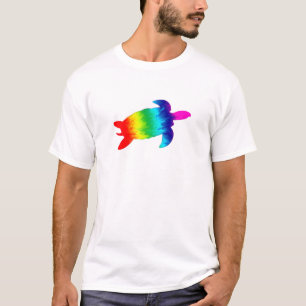 T-shirt Tortue d'arc-en-ciel