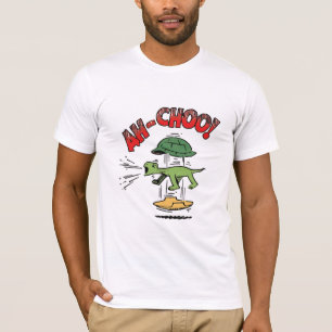 T-shirt Tortue de éternuement