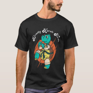 T-shirt Tortue de karaté drôle Combat de tortue mortel Spo