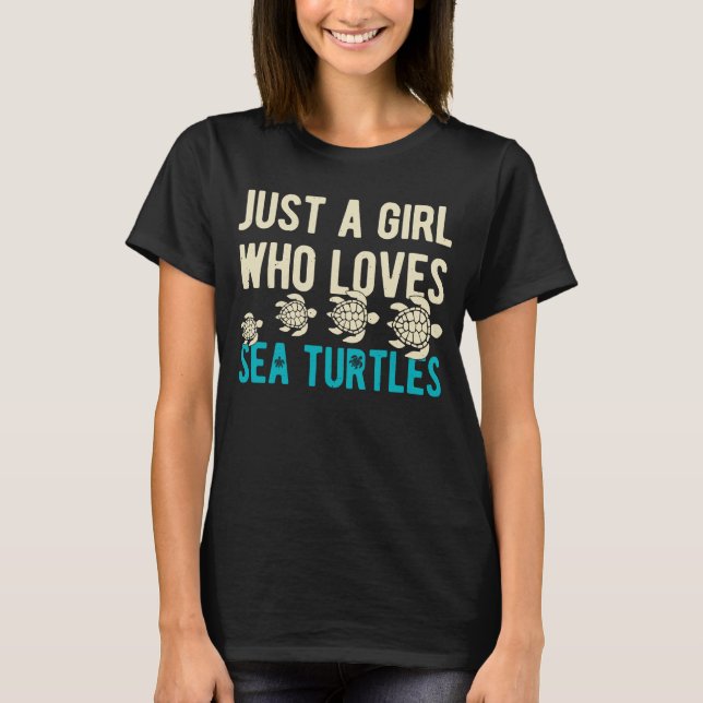 T-shirt Tortue de mer (Devant)