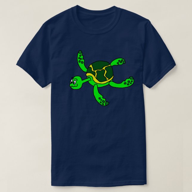 T-shirt Tortue de mer (Design devant)