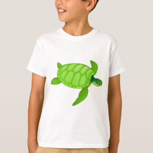 T-shirt Tortue de mer verte