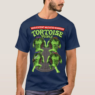 T-shirt Tortue des adolescents mutés guerriers des gens ho