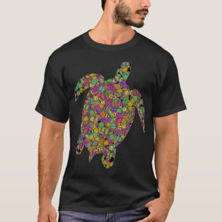 T-shirt Tortue d'oeuf pour femmes Hommes Enfants Fête de P