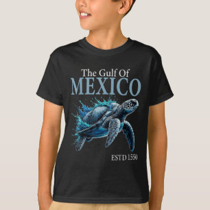 T-shirt Tortue Du Golfe Du Mexique