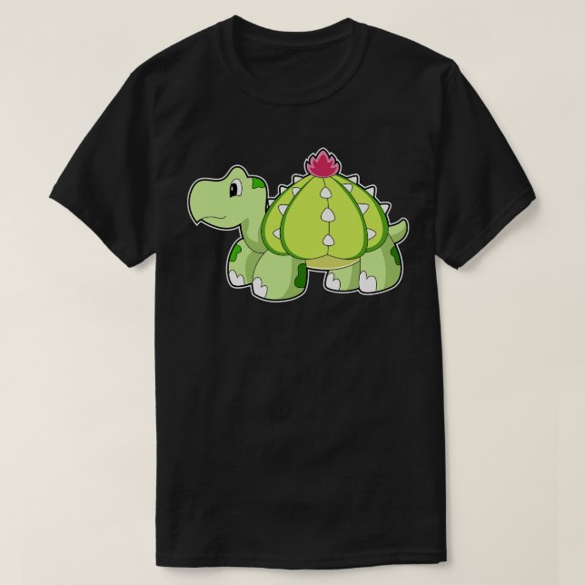 T-shirt Tortue en cactus (Design devant)