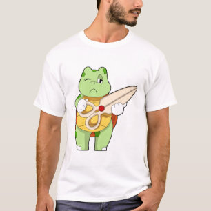 T-shirt Tortue en coiffeur avec ciseaux