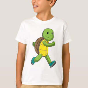 T-shirt Tortue en course