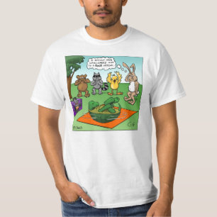 T-shirt Tortue et les lièvres Revisted