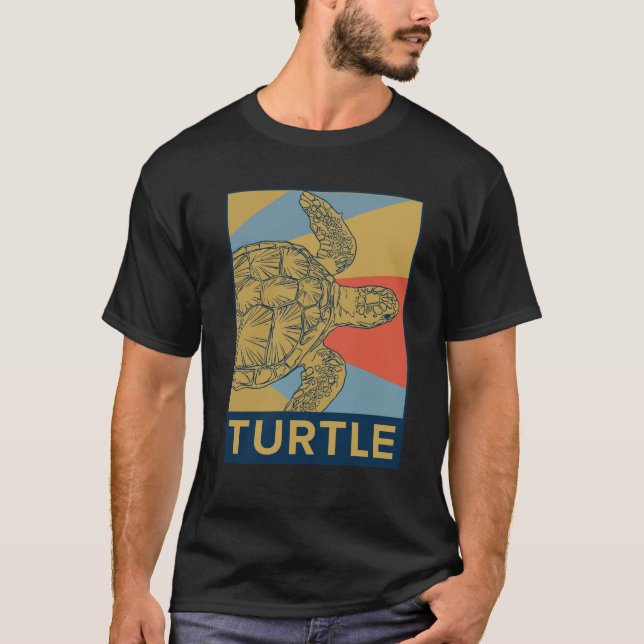 T-shirt Tortue Galapagos (Devant)