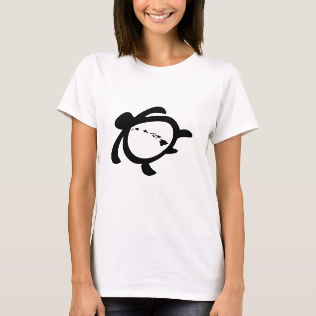 T-shirt Tortue hawaïenne (Devant)