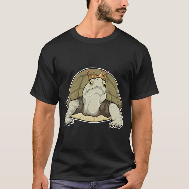 T-shirt Tortue King Crown (Devant)
