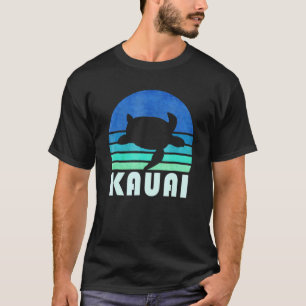 T-shirt Tortue marine de la baie de Kauai Hawaii Beach Ani