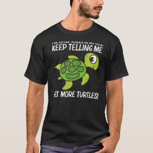 T-shirt Tortue mignonne Hommes Femme Tortue de mer Reptile