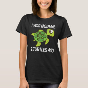 T-shirt Tortue mignonne Hommes Femme Tortue de mer Reptile