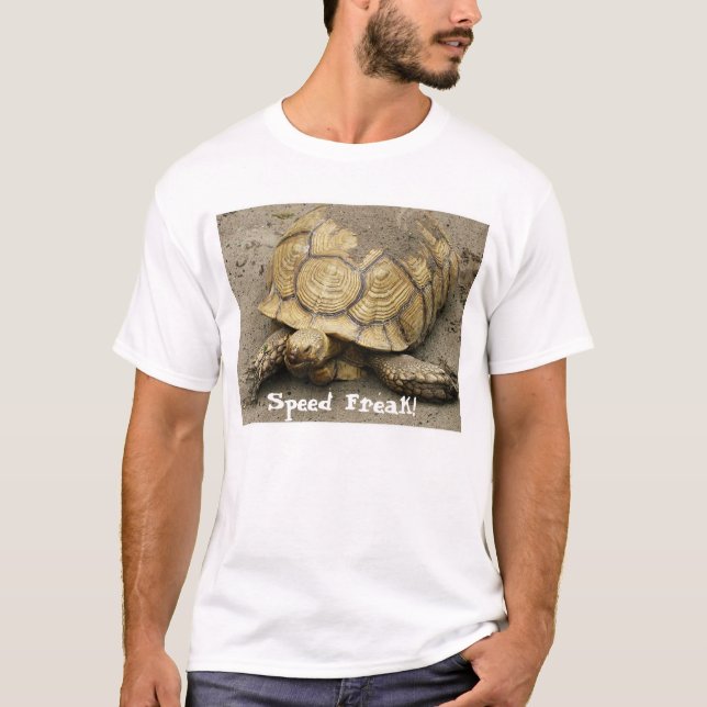 T-shirt Tortue, phénomène de vitesse ! (Devant)