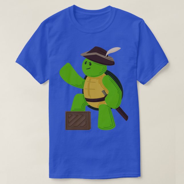 T-shirt Tortue pirate (Design devant)