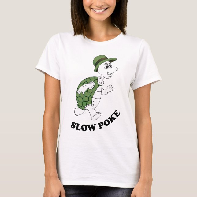 T-shirt Tortue Poke Lente avec Casquette (Devant)
