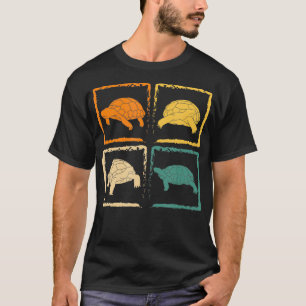 T-shirt Tortue rétro Vintage Reptile Turtle