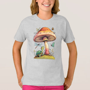 T-shirt Tortue Sur Une Colline