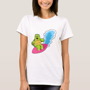 T-shirt Tortue surfeur avec Surfer