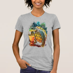 T-shirt Tortue Tortues de mer hawaïennes Pineapple Aloha C