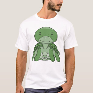 T-shirt Tortue verte mignonne Animal marin adorable Kawaii