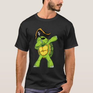 T-shirt tortues avec casquette pirate