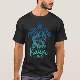 T-shirt Tortues de mer de Kauai Tortues de mer Hawaiian Fl