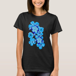 T-shirt Tortues de mer hawaïennes Hibiscus Fleurs