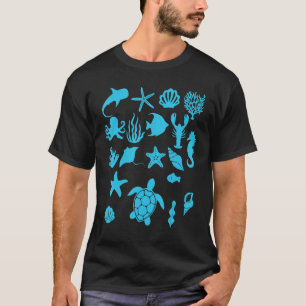 T-shirt Tortues Océan Vie animale Vie marine