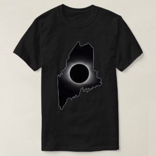 T-shirt total de l'Éclipse solaire du Maine 2024