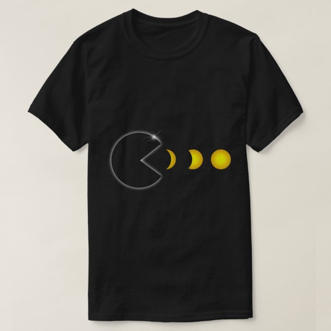 T-shirt Total Éclipse Solaire 8 avril 2024 Phases amusante (Design devant)