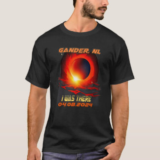 T-shirt Total Éclipse Solaire J'Y Étais Gander NL Canada