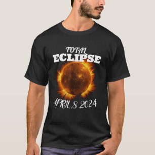 T-shirt Total éclipse, USA solaire éclipse 2024