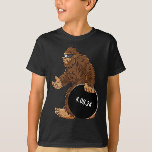 T-shirt Total Solaire Eclipse 04.08.2024 Bigfoot Fun Boys
