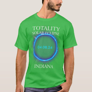 T-shirt Total Solaire Eclipse 2024 Indiana 04