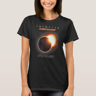 T-shirt Total Solaire Eclipse 2024 Totalité Magnifique