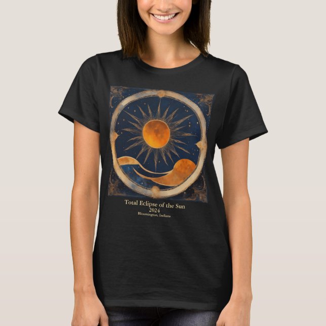 T-shirt Total Solaire Eclipse Rolling Hills 2 Côtés (Devant)