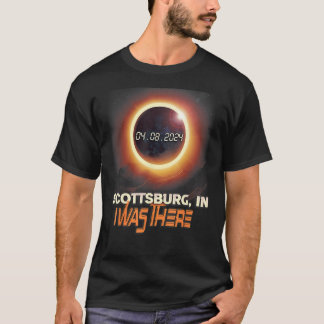 T-shirt Total Solaire Eclipse Scottsburg Indiana IN