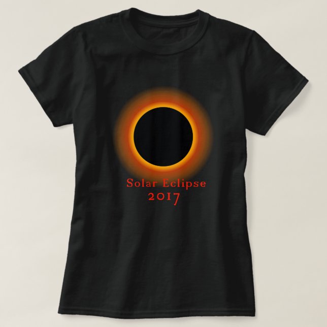 T-shirt Total Solar Eclipse 2017 (Design devant)