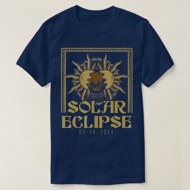 T-shirt Total Solar Eclipse 2024 (Design devant)