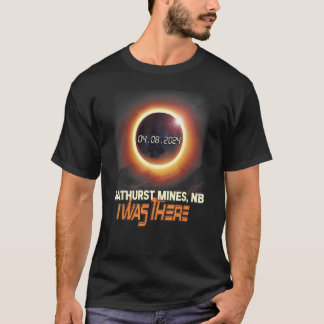 T-shirt Total Solar Eclipse Bathurst Mines NB Canada