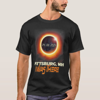 T-shirt Total Solar Eclipse Ttsburg New Hampshire Nh 
