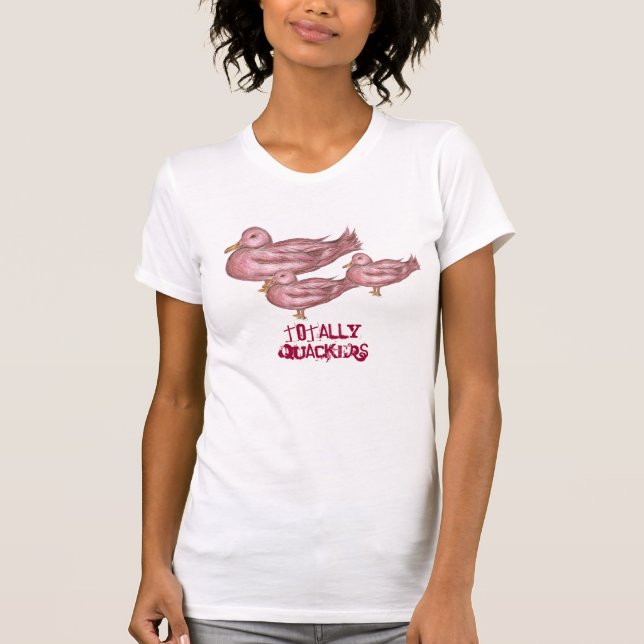 T-shirt Totalement Quackers (Devant)